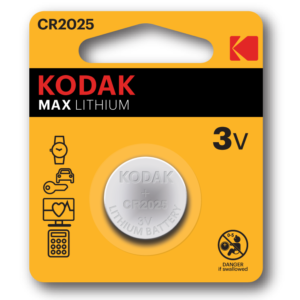 Kodak Coin Lithium CR2025 3V x1