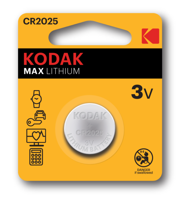Kodak Coin Lithium CR2025 3V x1